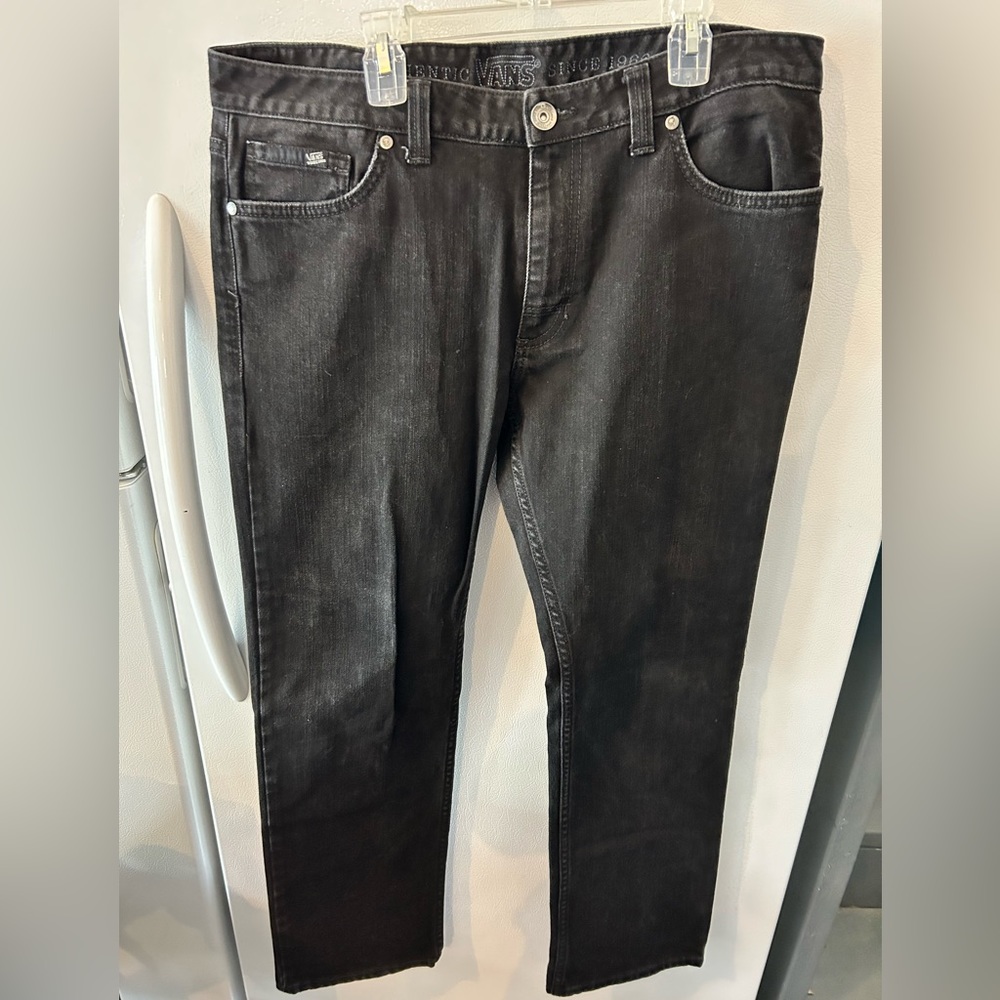 men’s Vans jeans, black, size 34x40